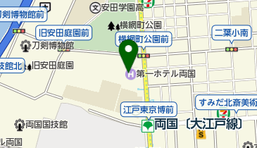 KFC HALLの地図画像