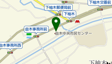 由木中央市民センターの地図画像