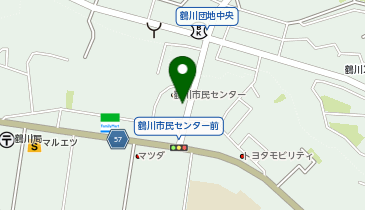 鶴川市民センターの地図画像