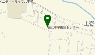 八王子市元八王子市民センターの地図画像