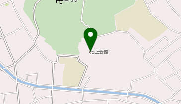 大田区立池上会館の地図画像