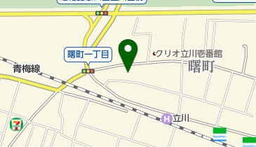 (株)ドリーミードリーミーホール立川の地図画像