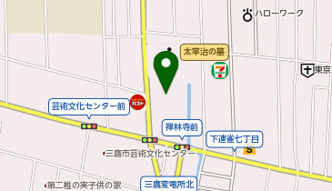 禅林寺第一霊泉斎場の地図画像
