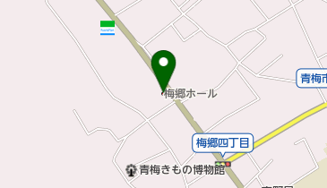 (株)日本の心梅郷ホールの地図画像