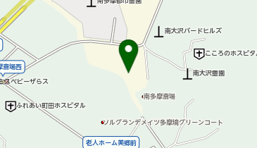 南多摩斎場の地図画像