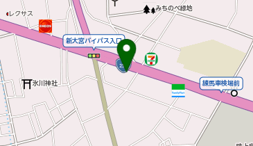 ウェルライフホール平安祭典練馬の地図画像