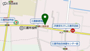 三鷹メモリードホールの地図画像