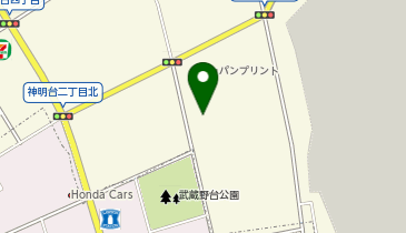 ホール羽村の地図画像