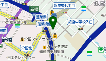 宇部日報社東京支社の地図画像