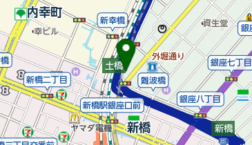 静岡新聞社東京支社の地図画像