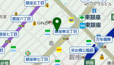 秋田テレビ(株)東京支社の地図画像