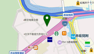 (株)エフエム岩手東京支社の地図画像