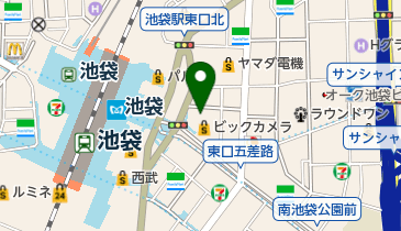 みずほ信託銀行池袋支店の地図画像