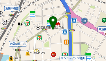 みずほ信託銀行池袋支店の地図画像