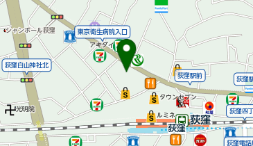 三井住友信託銀行荻窪支店の地図画像