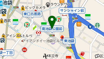 武蔵野銀行池袋支店の地図画像