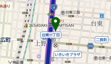 筑波銀行東京支店の地図画像
