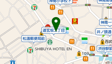 きらぼし銀行渋谷支店の地図画像