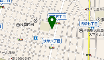 朝日信用金庫浅草支店の地図画像