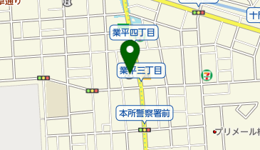 朝日信用金庫押上支店の地図画像