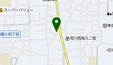 朝日信用金庫西尾久支店の地図画像