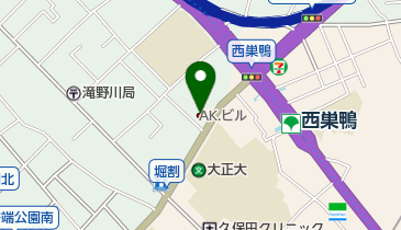 朝日信用金庫西巣鴨支店の地図画像