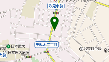 朝日信用金庫根津支店の地図画像