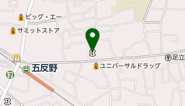 足立成和信用金庫弘道支店の地図画像