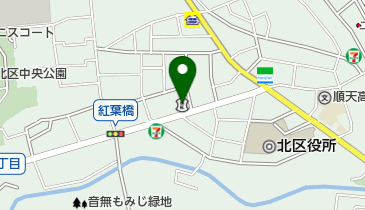 城北信用金庫王子本町出張所の地図画像