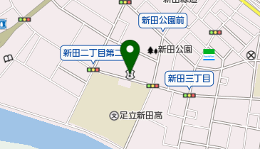 城北信用金庫新田支店の地図画像