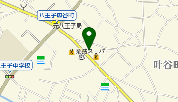 青梅信用金庫八王子支店の地図画像