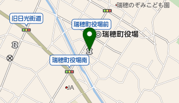 青梅信用金庫瑞穂支店の地図画像