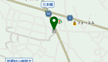 青梅信用金庫武蔵村山支店の地図画像