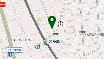 川崎信用金庫久が原支店の地図画像