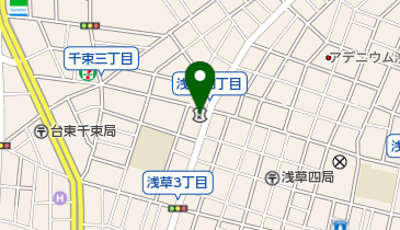 興産信用金庫浅草支店の地図画像