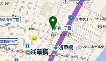 興産信用金庫浅草橋支店の地図画像