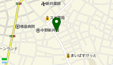 興産信用金庫中野支店の地図画像