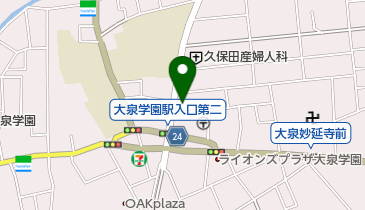 西京信用金庫大泉支店の地図画像