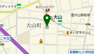 西京信用金庫大山支店の地図画像