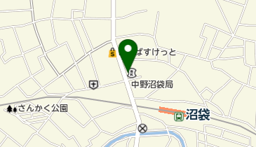 西京信用金庫沼袋支店の地図画像