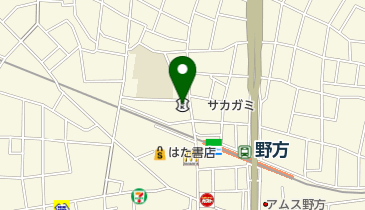 西京信用金庫野方支店の地図画像