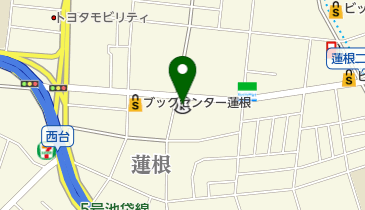 西京信用金庫蓮根支店の地図画像