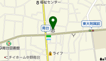 西京信用金庫南中野支店の地図画像