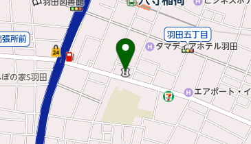 さわやか信用金庫穴守支店の地図画像