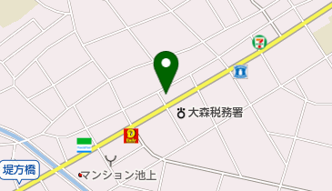 さわやか信用金庫大森中央支店の地図画像