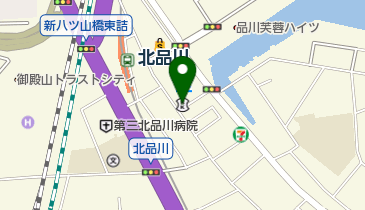 さわやか信用金庫品川支店の地図画像