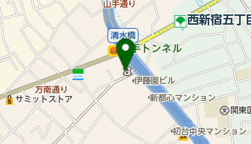 さわやか信用金庫新宿西支店の地図画像