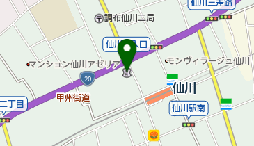 芝信用金庫仙川支店の地図画像