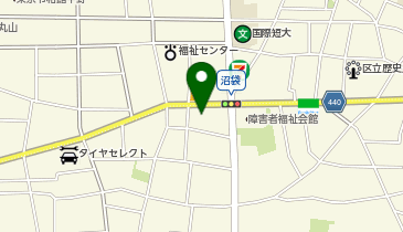 芝信用金庫沼袋支店の地図画像