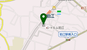 城南信用金庫狛江支店の地図画像